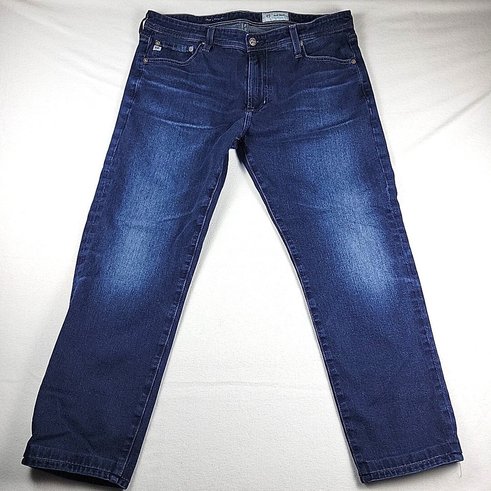 AG Adriano Goldschmied Tellis Jeans Men's 36x27 Short‎ Straight Leg